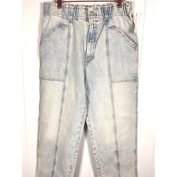 Mother‎ Superior The Springy Ankle Jeans Elastic Waist Front Seam Size 32 NWT - Picture 6 of 9